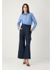 More & More klassische Businessbluse in winterblue