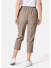 GOLDNER Kurzgröße:  Schlupfhose Martha, bi-elastisch, 3/4 in sand