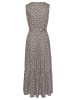 Vivance Maxikleid in taupe-creme bedruckt