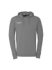 Kempa Kapuzenpullover HOODY in steingrau