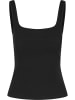 Urban Classics Urban Classics Ladies Wide Neck Rib Top 2-Pack in black+white