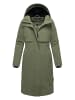 Navahoo Wintermantel Eismelodie 14 in Olive Leaf