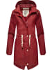 Navahoo Regenjacke Flower of Ocean in Blood Red