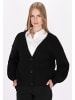 DreiMaster Klassik Damen Cardigan in Schwarz