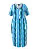 Ulla Popken Jerseykleid in tiefes aqua