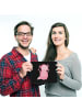 Mr. & Mrs. Panda Mouse Pad Axolotl Hurra ohne Spruch in Schwarz