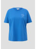 s.Oliver T-Shirt kurzarm in Blau