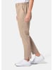 GOLDNER Sportive Hose Carla aus trageangenehmen Satin in beige