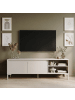 CALICOSY TV-Möbel NERIO in Beige - (W) 150  x (H) 49  x (L) 40  cm