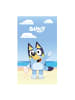 COFI 1453 Bluey Badetuch 140 x 70 cm aus 100% Baumwolle Strandhandtuch in Blau