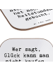 Mr. & Mrs. Panda Untersetzer Glas Spruch Reitlehrerin Freude mit... in Weiß