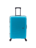 Gladiator 1700 4 Rollen Trolley 68 cm mit Dehnfalte turquoise