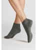 Hudson Sneakersocken Simply³ 3-Pack in Set Grau