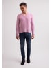 CASH-MERE.CH Recycelter V-Ausschnitt Pullover in Rosa