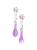 Disney Disney Frozen Kinderbesteck Löffel und Gabel für Kinder in Lila