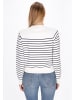 usha BLUE LABEL Women Sweater in offwhite navy