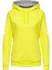 Hummel Hummel Cotton Kapuzenpullover Hmlgo Multisport Damen Atmungsaktiv in BLAZING YELLOW