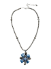 collezione alessandro Kurze Kette " Venedig " in blau