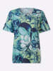Sieh an! Kurzarmshirt in ozean-marine-bedruckt