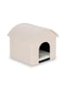 relaxdays Katzenhöhle in Beige - (B)48 x (H)44 x (T)41 cm