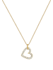 Elli Halskette 925 Sterling Silber Herz in Gold