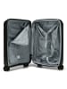 D&N Travel Line 4700 4 Rollen Kabinentrolley 55 cm mit Dehnfalte in black
