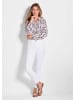 GOLDNER Slim Fit Jeans BELLA  mit Dehnbund in weiß