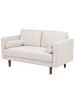 Beliani 3-tlg 2-Sitzer Sofa NURMO in Beige/Braun