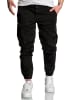 Amaci&Sons Cargo Jogger-Chino RIALTO in Schwarz