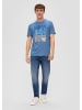 s.Oliver T-Shirt kurzarm in Blau