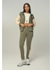 Tom Barron Trainingsanzug Damen Trainingsanzug mit Reißverschluss und Stickerei in khaki