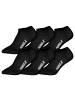 HUDDLE Socken 6er Pack in Schwarz