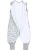 TupTam Winter Babyschlafsack mit Beinen 2,5 Tog in weiß/grau