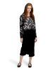 Betty Barclay Grobstrick-Pullover mit Pailletten in Beige/Braun