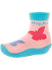 Playshoes Aqua-Socke Schmetterlinge in Rosa