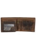 Greenburry Vintage Adler Geldbörse Leder 12,5 cm braun