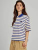 Norr poloshirt Dagma in Ivory/blue
