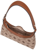 Guess Handtasche Neda Top Zip SHB 54170 Logo in Latte