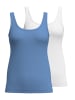 Calida Tank-Top in riviera blue
