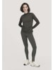Hessnatur Shirt Langarm Slim in tannengrün