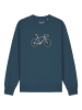 wat? Apparel Sweatshirt Doodle Bike in Petrol