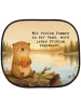 Mr. & Mrs. Panda Auto Sonnenschutz Otter See Pommes Design mit S... in Weiß