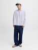 Jack & Jones Gestreiftes Hemd in Bright White