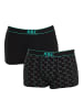 Kisses and Love 2er-Set: Boxershorts in Multicolored