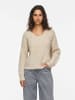 Vila Strickpullover in Super Light Natural Melan