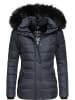 Navahoo Winterjacke Zuckerbiene in Blau