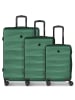 Smartbox Edition 03 4 Rollen Kofferset 3-teilig in dark-green