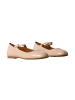 Emilie Karston Laelia-Ballerinas aus Leder Beige