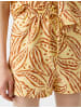 KOTON Shorts in Gelb Gemustert