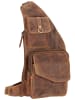 Greenburry Rucksack Vintage 1559 Bodybag in Sattelbraun